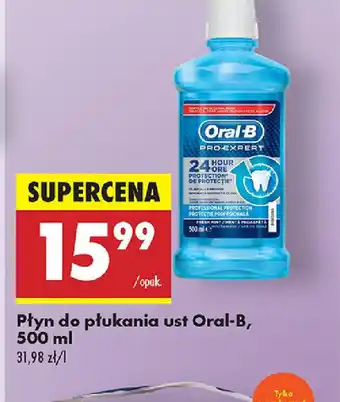 Biedronka Płyn do płukania ust Oral-B oferta
