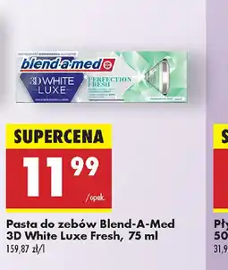 Biedronka Pasta do zębów Blend-A-Med 3D White Luxe Fresh oferta