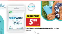 Biedronka Chusteczki nawilżane Water Wipes oferta