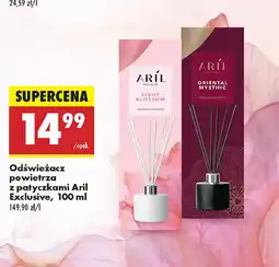 Biedronka Odświeżacz powietrza z patyczkami Aril Exclusive oferta