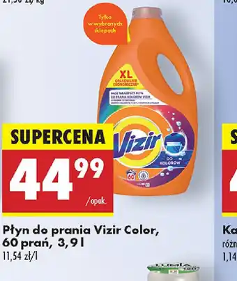 Biedronka Płyn do prania Vizir Color oferta