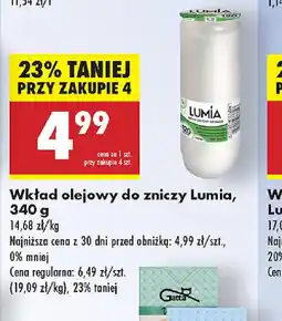 Biedronka Wkład olejowy do zniczy Lumia oferta