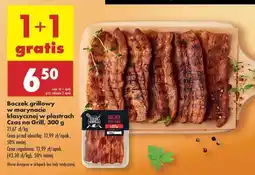 Biedronka Boczek grillowy w marynacie klasycznej w plastrach. Czas na Grill, 300 g oferta
