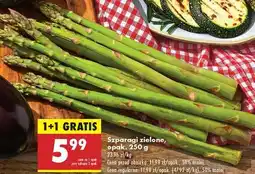 Biedronka Szparagi zielone opak . 250 g oferta