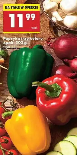 Biedronka Papryka trzy kolory opak . 500 g oferta