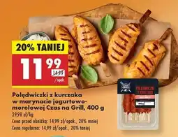 Biedronka Polędwiczki z kurczaka w marynacie jogurtowo morelowej Czas na Grill 400 g oferta