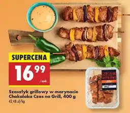 Biedronka Szaszłyk grillowy w marynacie Chakalaka Czas na Grill, 400 g oferta