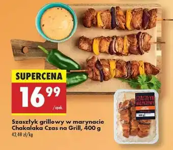 Biedronka Szaszłyk grillowy w marynacie Chakalaka Czas na Grill, 400 g oferta