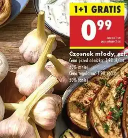 Biedronka Czosnek młody szt oferta