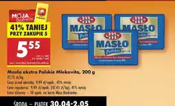 Biedronka Masło Ekstra Polskie Mlekovita , 200 g oferta