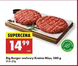 Biedronka Big burger wołowy Kraina Mięs, 380 g oferta