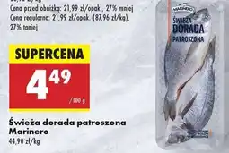 Biedronka Świeża dorada patroszona Marinero oferta