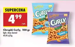 Biedronka Chrupki Curly, 100 g oferta