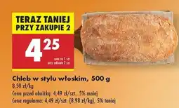 Biedronka Chleb w stylu włoskim, 500 g oferta