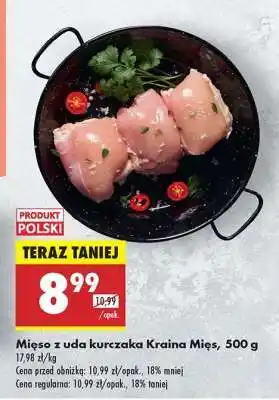 Biedronka Mięso z uda kurczaka Kraina Mięs 500 g oferta