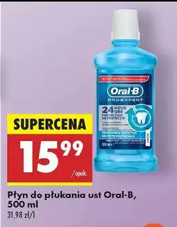 Biedronka płyn do płukania ust Oral B , 500 ml oferta