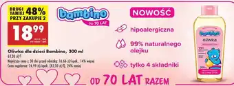 Biedronka Oliwka dla dzieci Bambino, 300 ml oferta