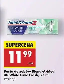 Biedronka Pasta do zębów Blend-A-Med 3D White Luxe Fresh, 75 ml oferta