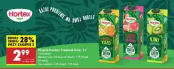 Biedronka Napój Hortex Tropical Duo, 1 l oferta