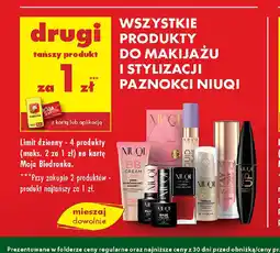 Biedronka Wszystkie produkty do makijażu i stylizacji paznokci Niuqi oferta
