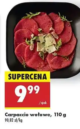 Biedronka Carpaccio wołowe 110 g oferta