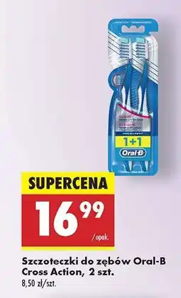 Biedronka Szczoteczki do zębów Oral-B Cross Action, 2 szt oferta