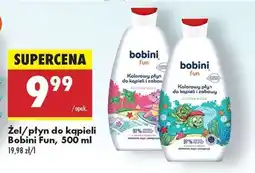 Biedronka Żel/płyn do kąpieli Bobini Fun, 500 ml oferta
