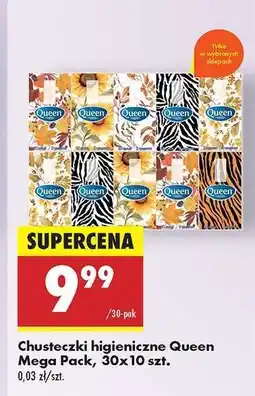 Biedronka Chusteczki higieniczne Queen Mega Pack, 30x10 szt oferta
