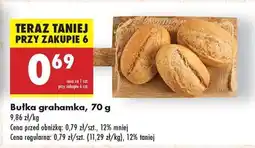 Biedronka bułka grahamka 70 g oferta