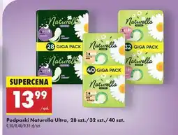 Biedronka Podpaski Naturella Ultra, 28 szt./32 szt./40 szt oferta