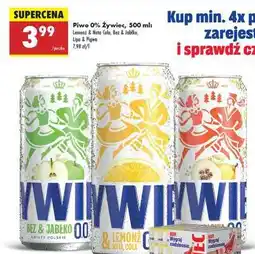 Biedronka Piwo 0% Żywiec, 500 ml oferta