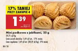 Biedronka Mini podkowa z jabłkami, 35 g oferta