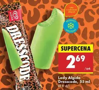 Biedronka Lody Algida Dresscode, 55 ml oferta