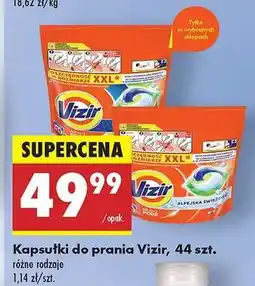Biedronka Kapsułki do prania Vizir, 44 szt oferta