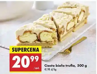 Biedronka Ciasto biała trufla, 500 g oferta
