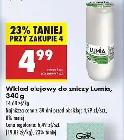 Biedronka Wkład olejowy do zniczy Lumia , 340 g oferta