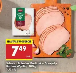 Biedronka Schab z Zalasku Podlaskie Specjały Kraina Wędlin, 100 g oferta