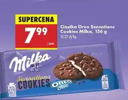 Biedronka Ciastka Oreo Sensations Cookies Milka, 156 g oferta