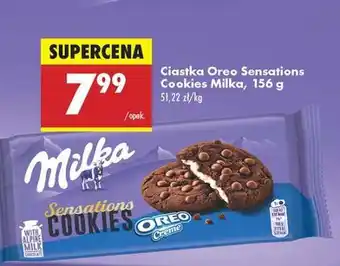 Biedronka Ciastka Oreo Sensations Cookies Milka, 156 g oferta