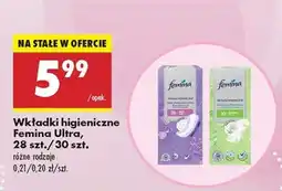 Biedronka Wkładki higieniczne Femina Ultra, 28 szt./30 szt oferta