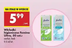 Biedronka Wkładki higieniczne Femina Ultra, 50 szt oferta