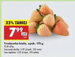Biedronka Truskawka biała, opak. 175 g oferta
