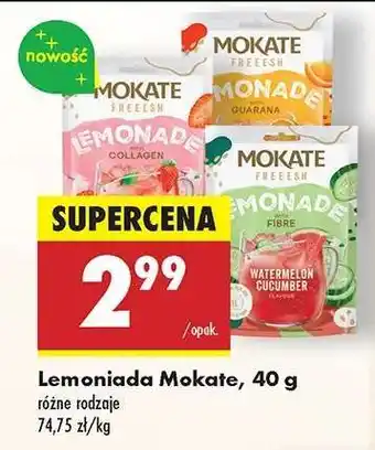 Biedronka Lemoniada Mokate, 40 g oferta