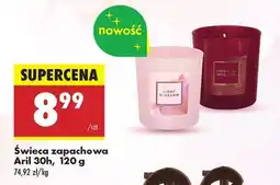 Biedronka Świeca zapachowa Aril 30h, 120 g oferta