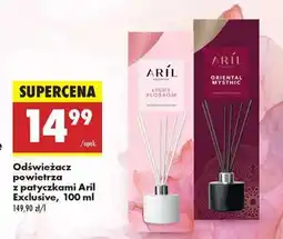 Biedronka Odświeżacz powietrza z patyczkami Aril Exclusive, 100 ml oferta
