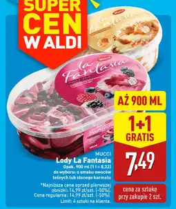 ALDI MUCCI Lody La Fantasia oferta