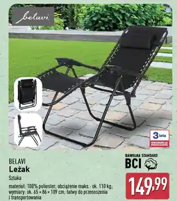 ALDI BELAVI Leżak oferta