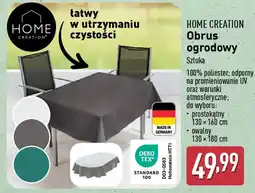 ALDI HOME CREATION Obrus ogrodowy oferta