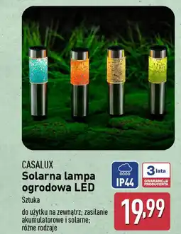 ALDI CASALUX Solarna lampa ogrodowa LED oferta