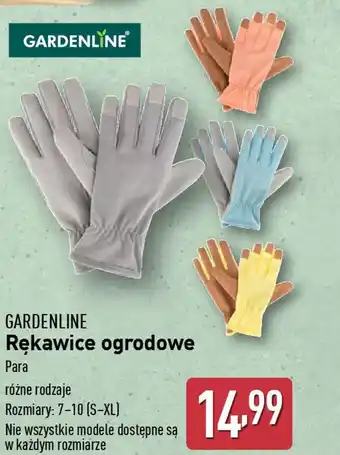 ALDI GARDENLINE Rękawice ogrodowe oferta